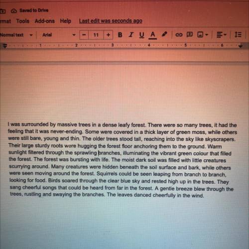 ￼Edit my paragraph please. ASAP ITS DUE IN 10 mins :(