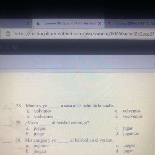For those fluent in Spanish, please help me with these 3 problems.