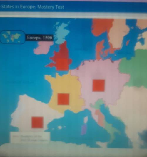 Select the correct locations on the image.

a number of War fought in Europe during the late Middl