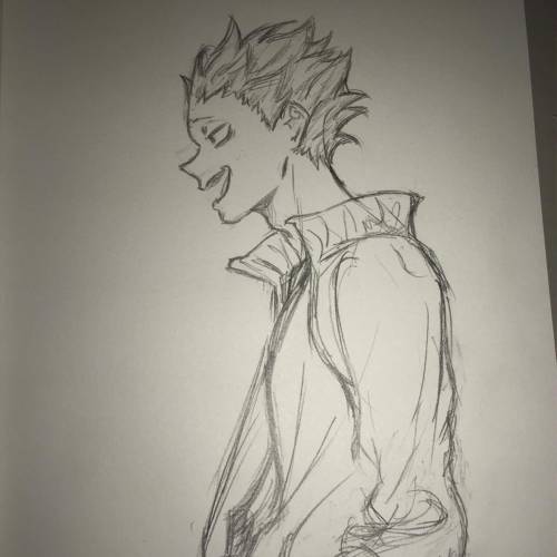 Here’s the tendou drawing :3
It sucks im sorry for wasting your time :/