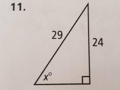 Find the value of x. ​