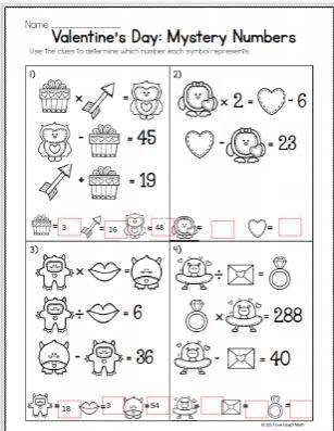 Crazy Valentine's day Work sheet. SOOOO CONFUSEDDD! Answered 1 and 3.