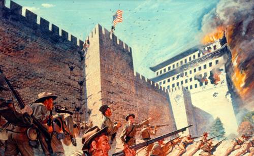 foreign invaders in China led to an uprising of local Chinese men who were determined to take back t