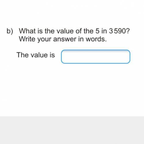 What is the value of the 5 in 590