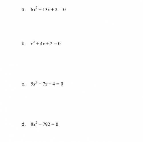-extra points- please help with this. all you have to do is state which method (factoring, using sq