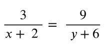 Find the ratio of x to y if...