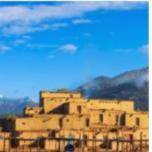 Identify the Following PicturesImmersive Reader

(1 Point)
a) Taos Pueblo
b) The Marle Union
c) Th