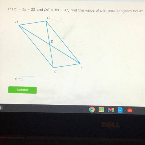 What is a in the parallelogram