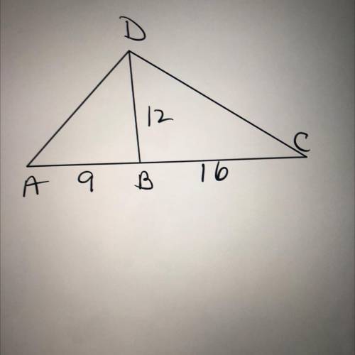 Triangle ABD~ triangle DBC the perimeter of triangle ABD=36, fond the perimeter of triangle DBC.