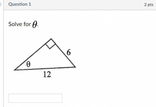 Solve for θ. Please help me!!