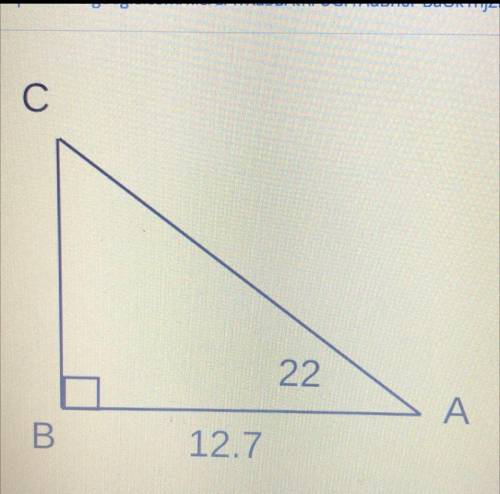 1. What is the measure of angle C? 2. What is the length of side CB? 3. What is the length of side