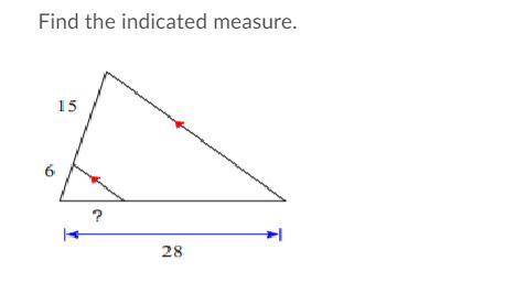 Find the indicated measurement