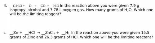 Quick! Will award brainliest! Help me solve this chemistry (stoichiometry) questions.

Please expl