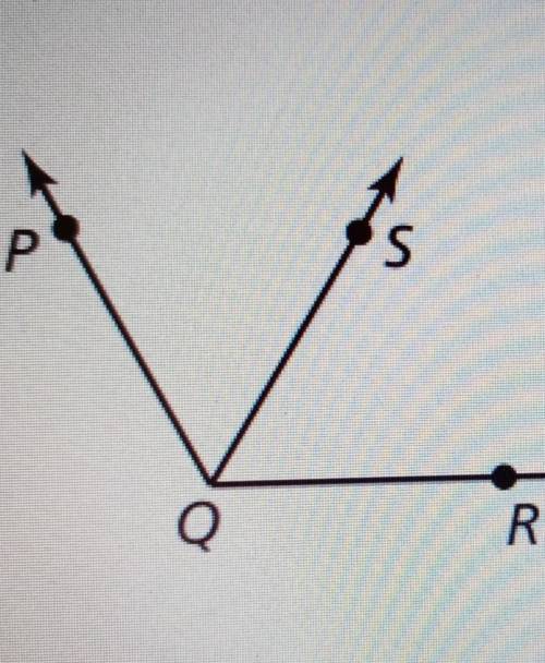 Ray QS bisects PQR and mzPQR=114.. Find m2PQS. P S R Your answer... ​