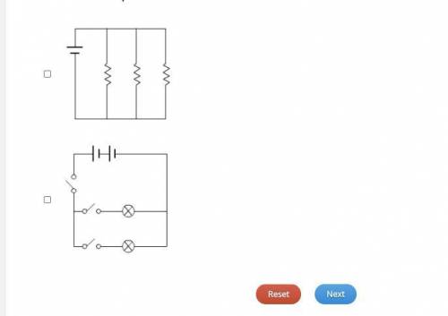 Which circuits are parallel circuits?