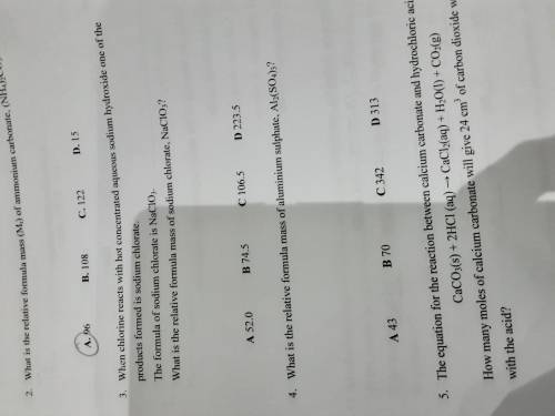 I need help with the question 3