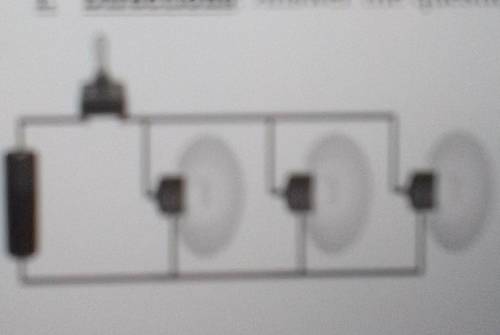 1.What type of circuit is in the picture ?

2. What are the four electrical materials used in the