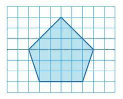 Estimate the perimeter and area of the shaded figure to the nearest tenth.

Need for all, please h