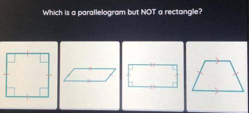 Which is a parallelogram but not a rectangle?