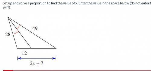 Geometry Proportion question, work is apreciated!