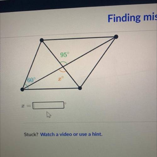 Finding missing angles
please help!! i really need it