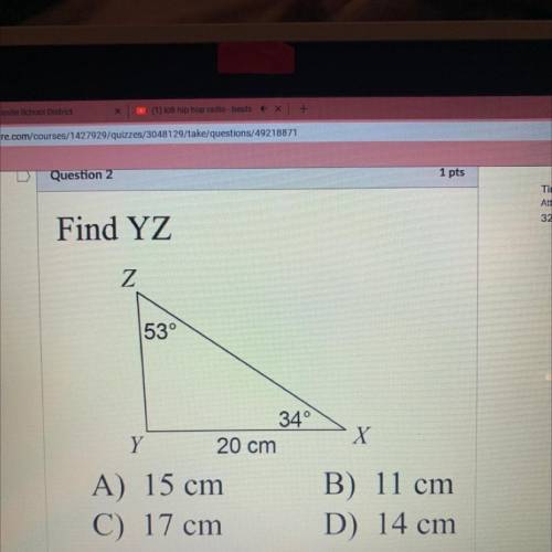 I need help with law of sines