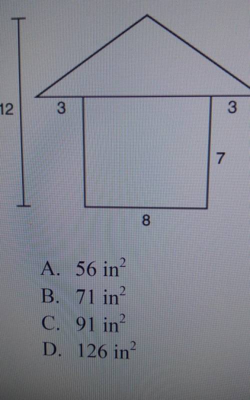 find the area of the figure below by comparing decomposing the shaps into right Triangles and recta