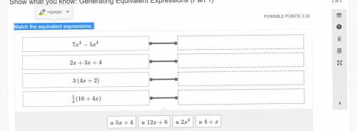 Match the equivalent expressions.