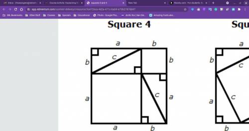 WILL GIVE BRANLIEST

What are the side lengths of square 4 and square 5