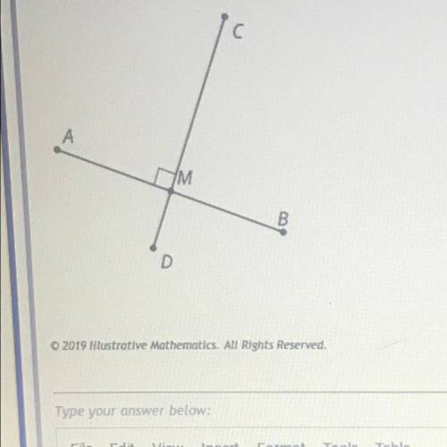 Helpppp please I’m most sure.

The question: Like segment CD is the perpendicular bisector of line