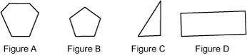 Which polygon appears to be regular?

Figure A
Figure B
Figure C
Figure D