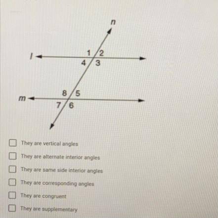 Please help!

What is the relationship between <8 and <4? Select the TWO answers the apply.