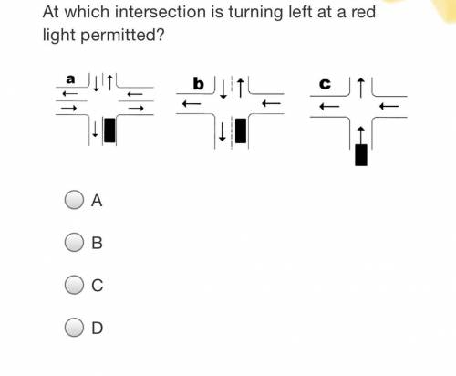 At which intersection is turning left at a red light permitted? Drivers eddddcuation