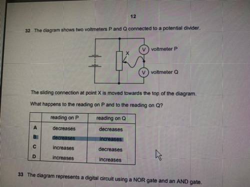 Guys can someone explain why it is B please I have physics exam