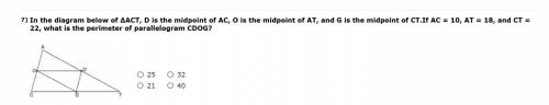 Answer the Following Question relating it to the mid-point theorem, with explanation