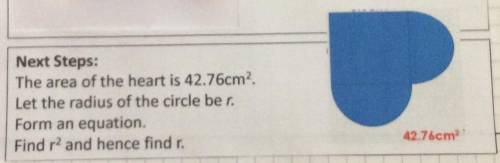 Radius question. Can anyone help answer this please? Please could you also help explain?