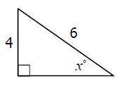 Solve for x, round to the nearest tenth. find x x =
