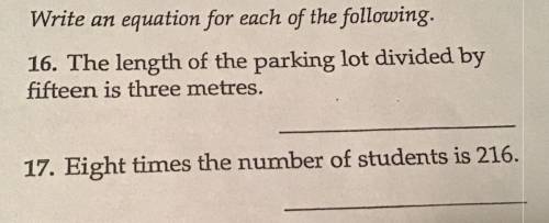 Anybody who is good with word problems and (who has done these before) plz help thx!!! :DD

WILL M