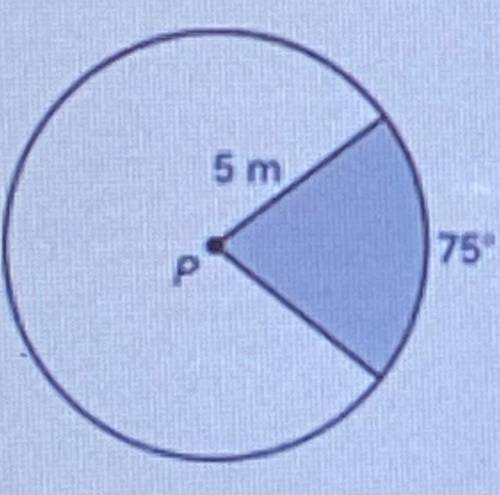 Find area of shaded region