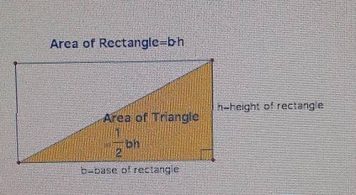 A triangle has a height three times its base.The area of the triangle is 73.5 square centimeters.Wh