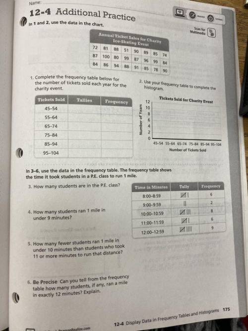 6th grade math
help on numbers 4 5 6 plz help