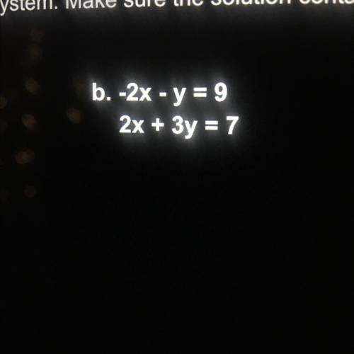 Can someone help me solve this (solution must contain a point (x,y).