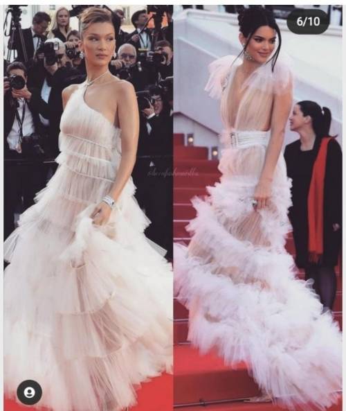 Who is more attractive in white ? choose 1 - Bella hadid or Kendall Jenner ​