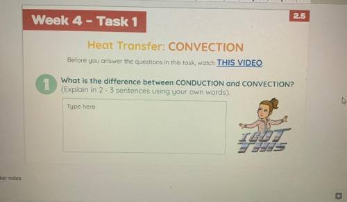 Hey yall! Can you guys helo me answer whats the difference between conduction and convection? The q