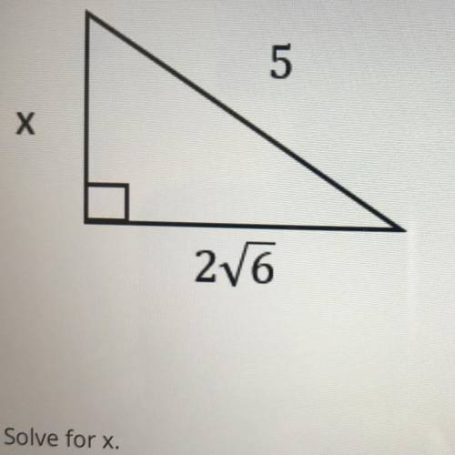 Please help. solve for x