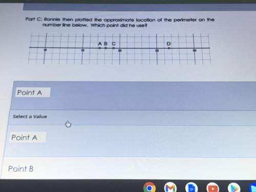 Help me please!!!
the answer choices are point A , point B , point C and point D pleas help me