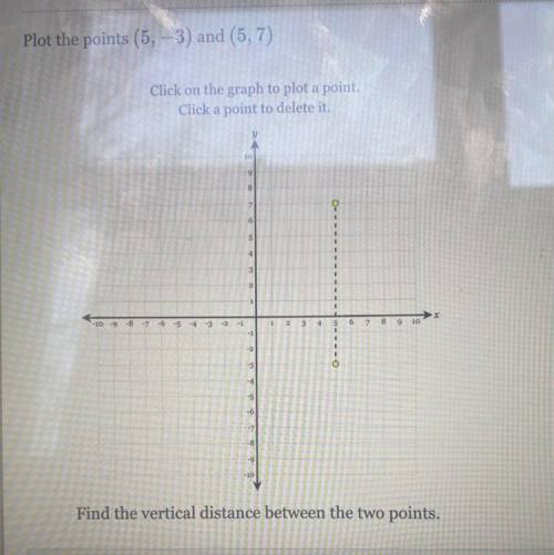 Find the vertical distance between the two points  Will mark Bri