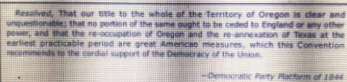 The excerpt provides evidence that in 1844 Democrats supported?

A.federal financing of transporta
