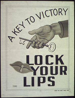 PLEASE ASAP!!!

This World War II poster was designed to encourage Americans to avoid sharing info