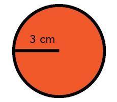 What is the area of the circle below? Use 3.14 for pi?

A. 28.26 cm
B. 18.84 cm
C. 113.04 cm
D. 9.